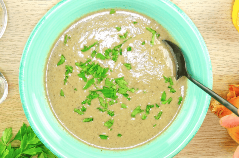 Vegan Mushroom Soup Recipe