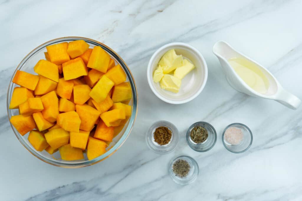 Easy Roasted Butternut Squash Ingredients