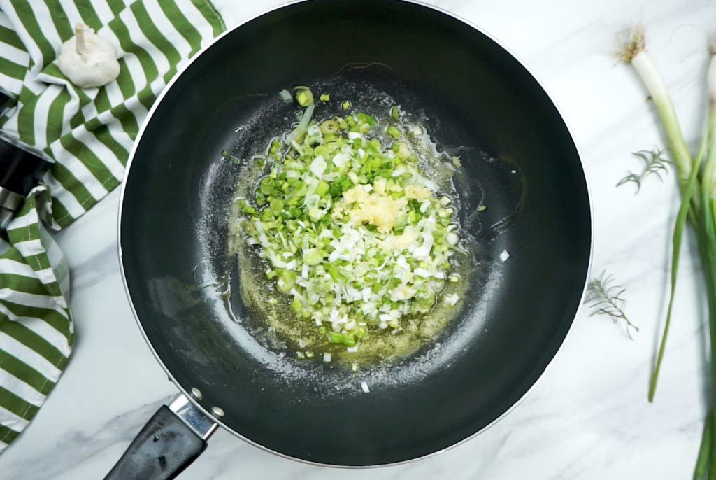 Potato Leek Soup saute