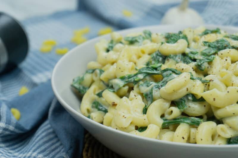 Creamy Spinach Pasta Recipe