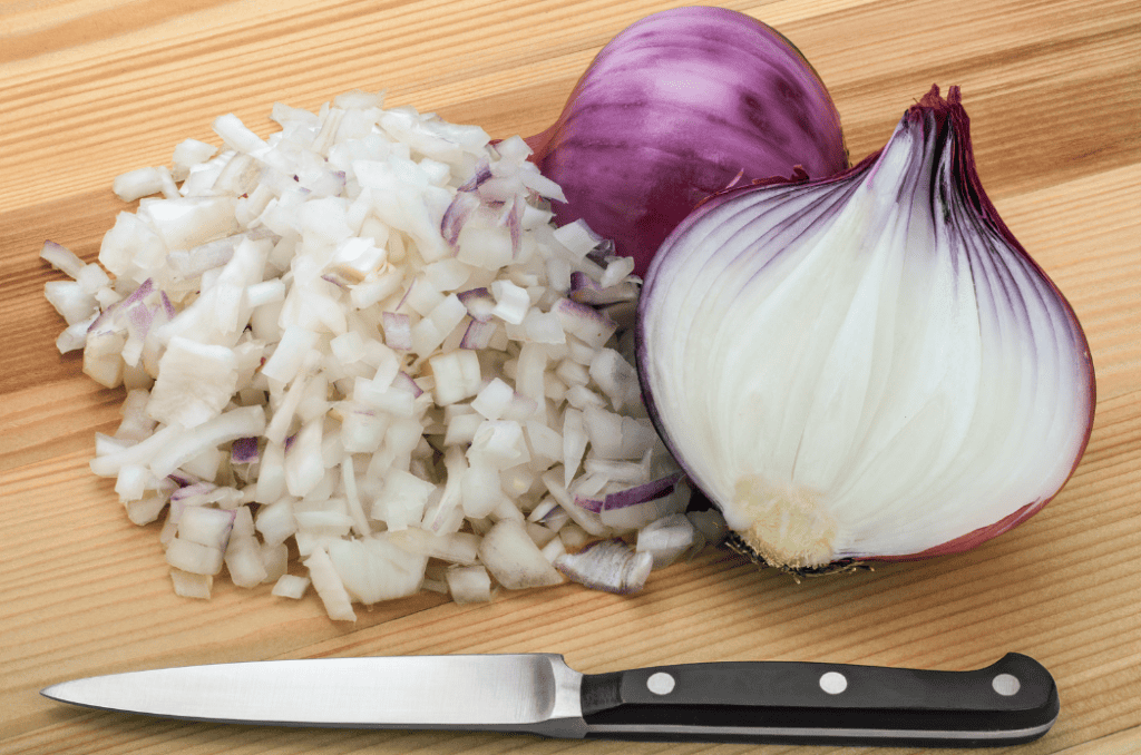 chopped onion