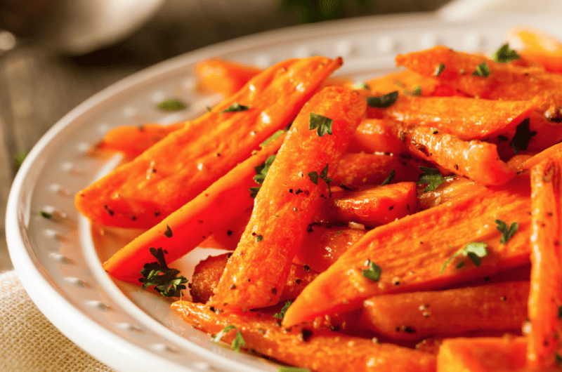 Easy Honey Roasted Carrots Recipe